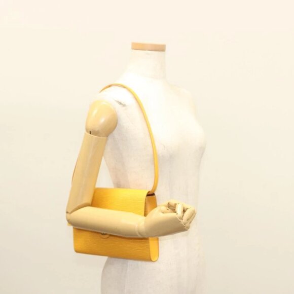 LOUIS VUITTON Epi Arsch Shoulder Bag Yellow M52579 LV Auth 139923 - Picture 1 of 16